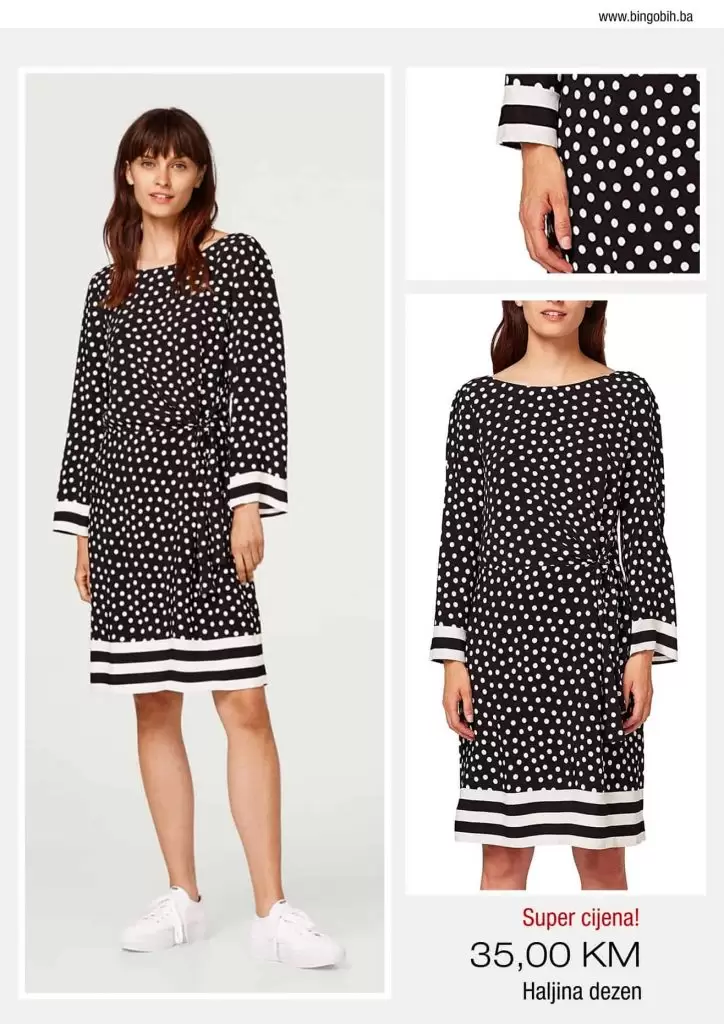 snizenje haljina. ljetna haljina. odjeca u bingo marketima. 