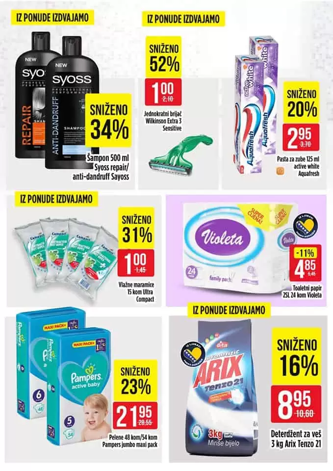 Bingo katalog. bingo snizenje. bingo sarajevo.   toalet papir violeta