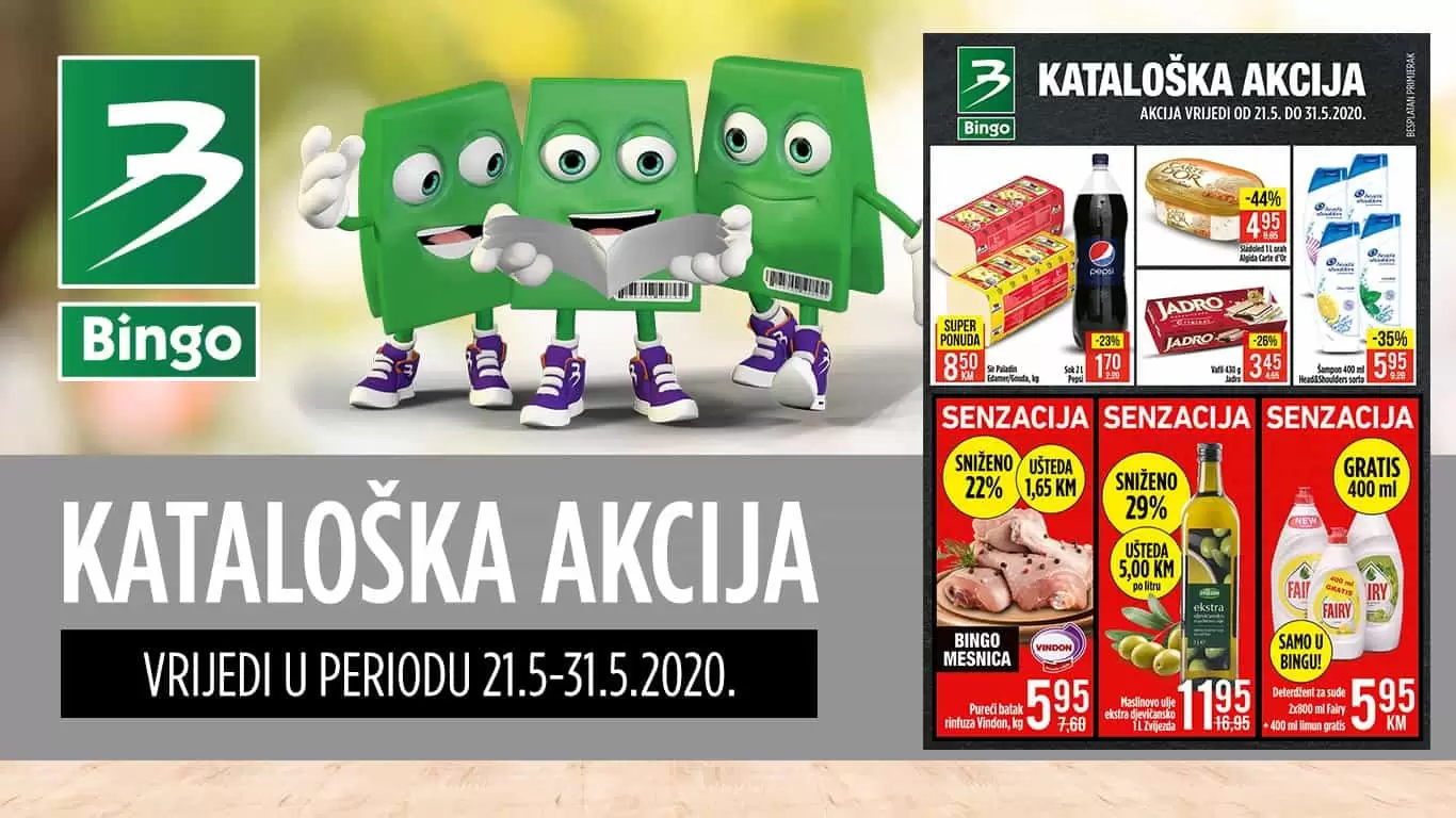 bingo snizenje. akcijski katalog bingo. snizeno. super akcija. popust