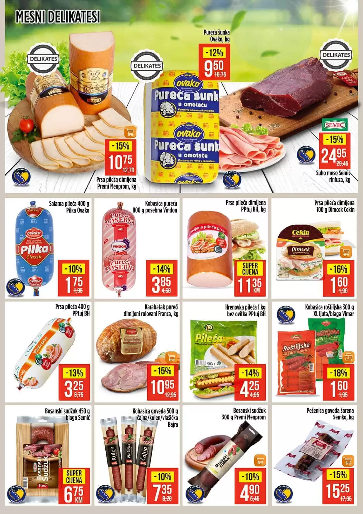 Bingo super akcija. bingo kljad dobrih cijena. snizeno. akcija. popust.