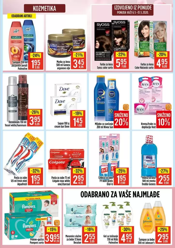 Bingo super akcija. bingo kljad dobrih cijena. snizeno. akcija. popust. 