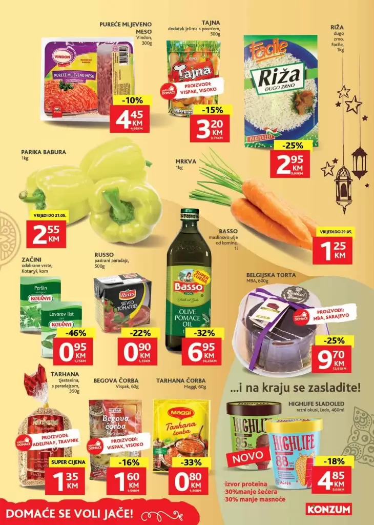 basso maslinovo ulje snizenje. akcija. popust. katalog, konzum