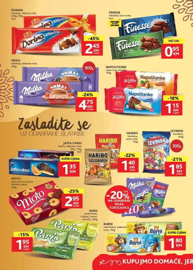 milka snizenje. sta pokloniti za Bajram.