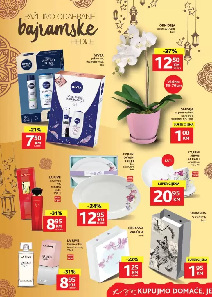 nivea poklon paket idealak poklon za Bajram. snizen a orhideja.