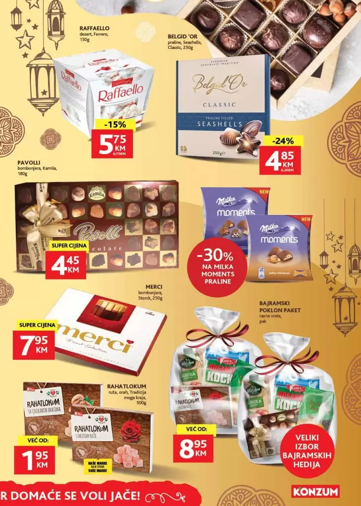 rafaelo, merci snizenje. konzum akcijski katalog, popusti akcije