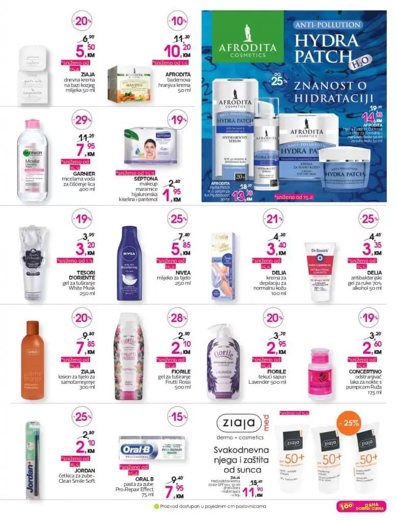 cm akcijski katalog. snizenje. akcija. popust