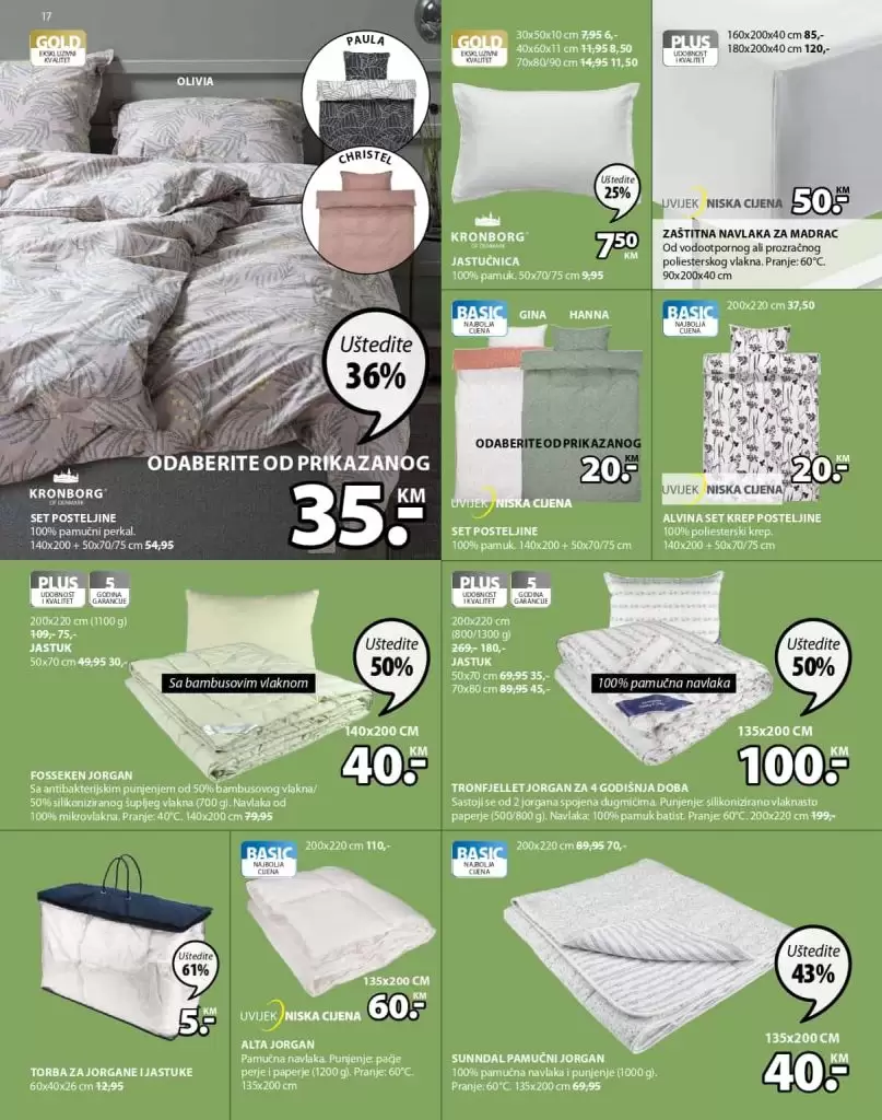 Jysk akcija. Jysk madrac. katalog. popust. snizenje. jysk sarajevo