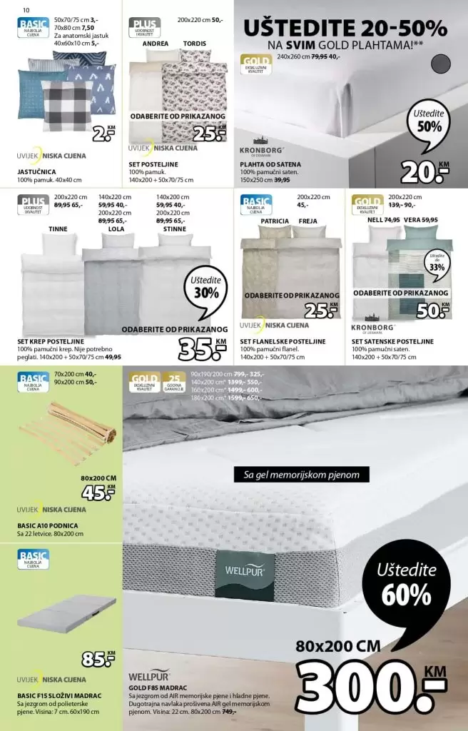 najbolja ponuda za vas u jysku. 