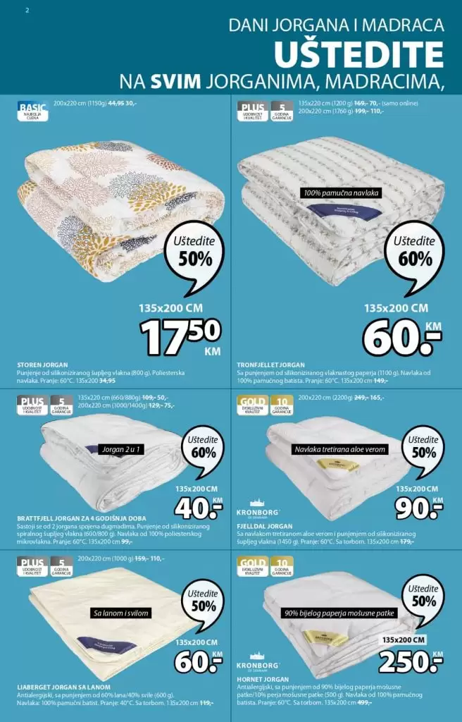 jysk akcijski katalog. najnoze cijene namjestaja