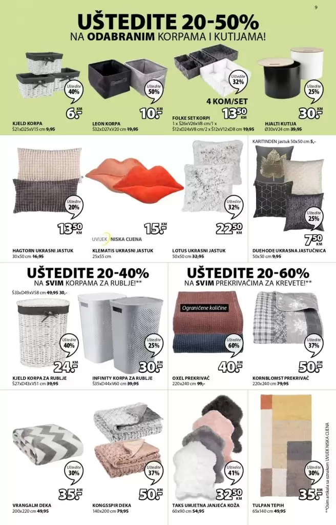 uvijek dobre cijene namjestaja. snizenje. akcija. popsut.