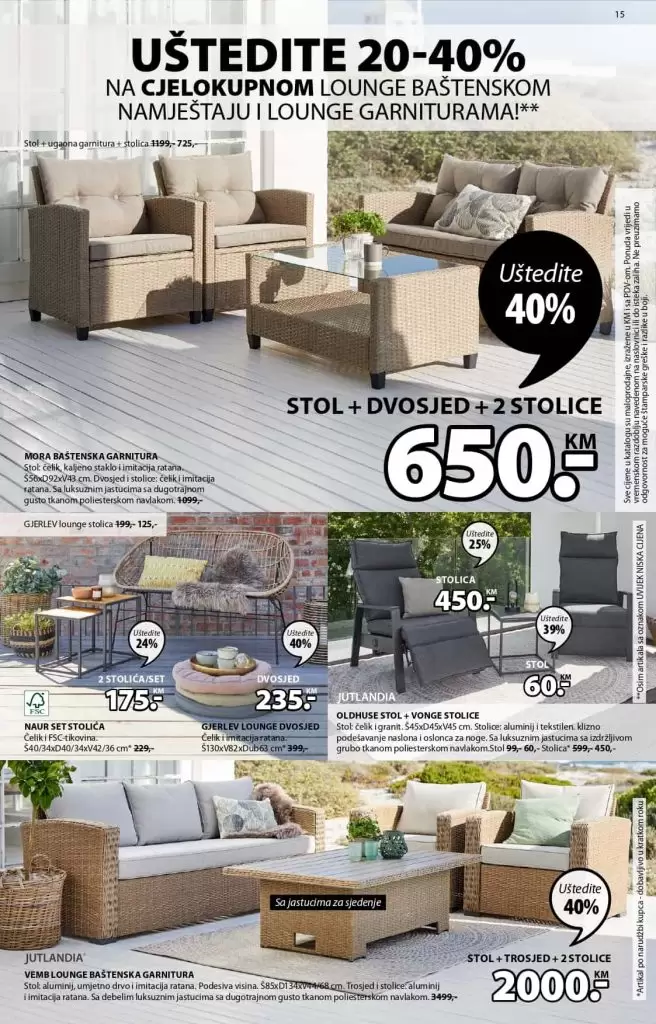 namjestaj. snizenje. jysk. akcija. popust. nadmadrac