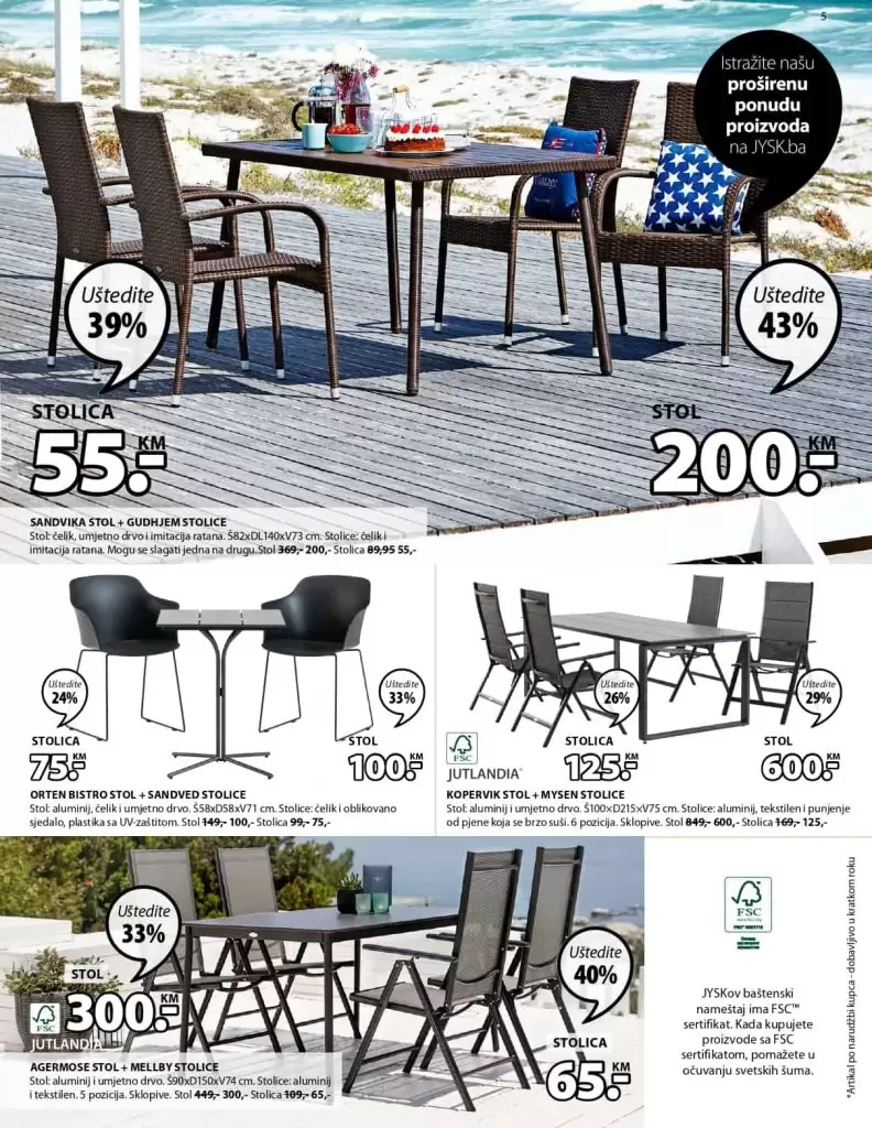 jysk katalog. jysk madrac. jysk rasprodaja. stol