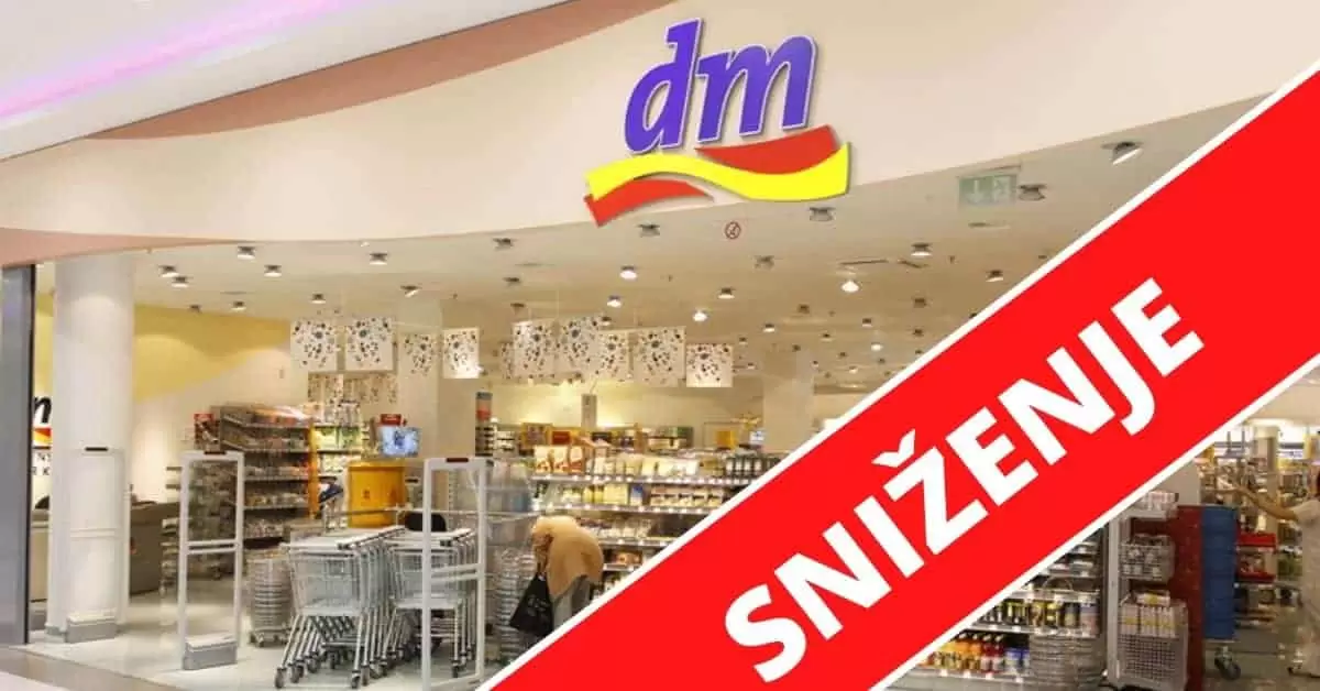 snizenje u dm-u
