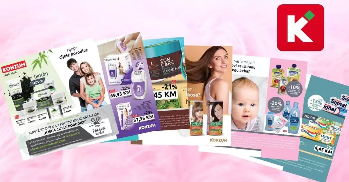 konzum akcijaki katalog. snizenje. popust.