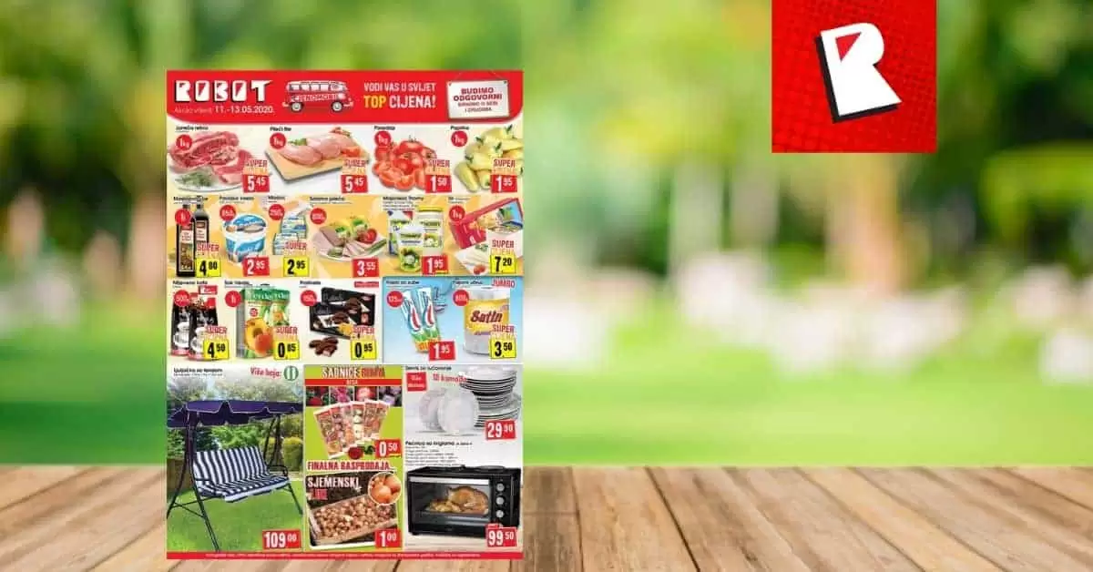 robot akcijski katalog. snizenje. akcija. popust. snizeno.