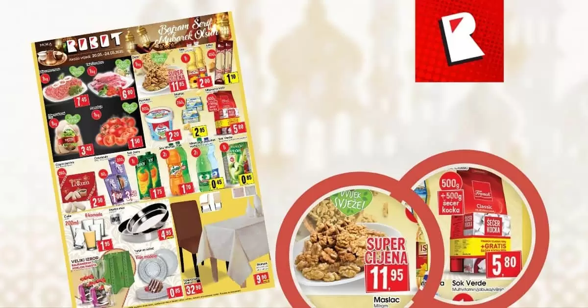 Robot akcijski katalog. robot katalog. kataloska akcija. snizenje. popust.