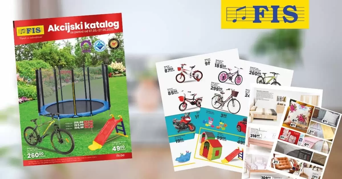 Fis akcijski katalog. snizenje. akcija. popust. snizeno. fis auto na akumulator.