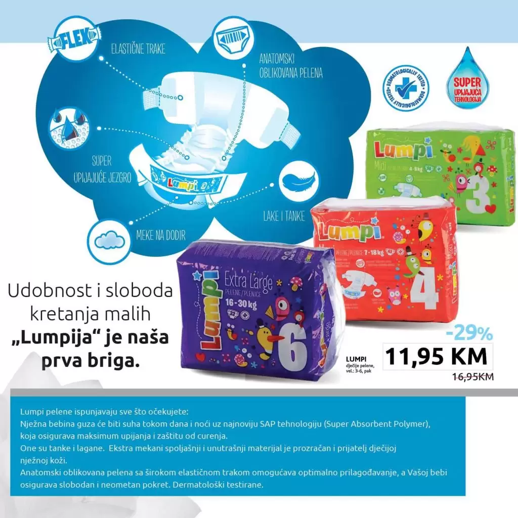 konzum akcijski katalog.  lumpi pelene 