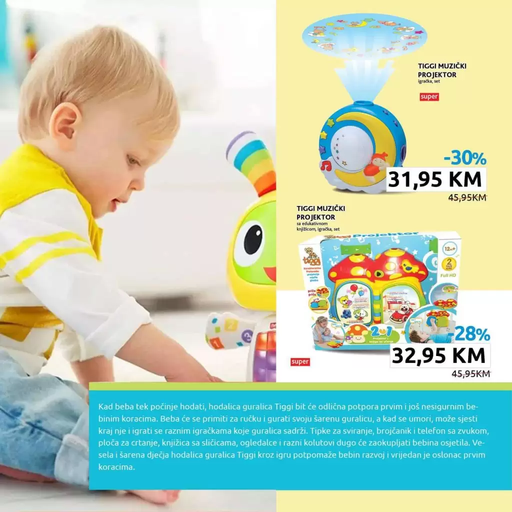 konzum akcijski katalog.  igracke za bebe najbolje
