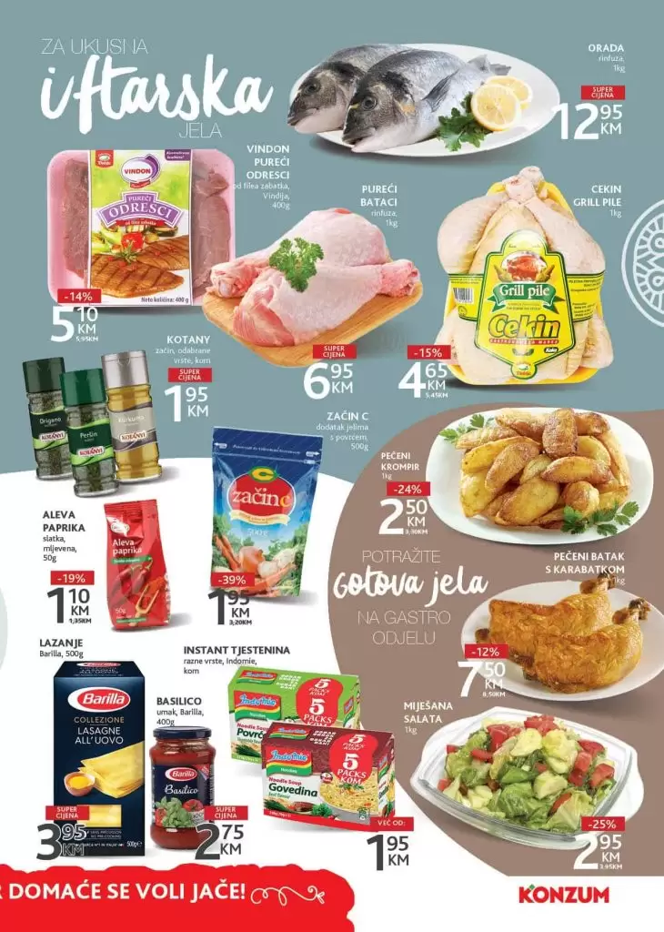 konzum katalog. konzum akcija. konzum snizenje. 