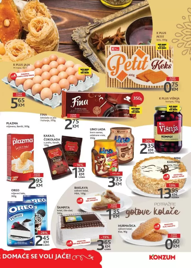 konzum katalog. konzum akcija. konzum snizenje. 