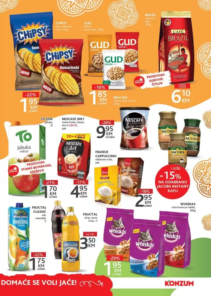 konzum katalog. konzum akcija. konzum snizenje. 