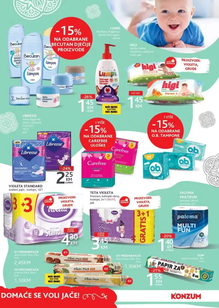konzum katalog. konzum akcija. konzum snizenje. 