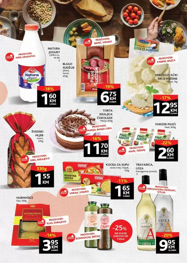 konzum katalog. konzum akcije. snizenje. snizeno. popust.  kupujmo domace