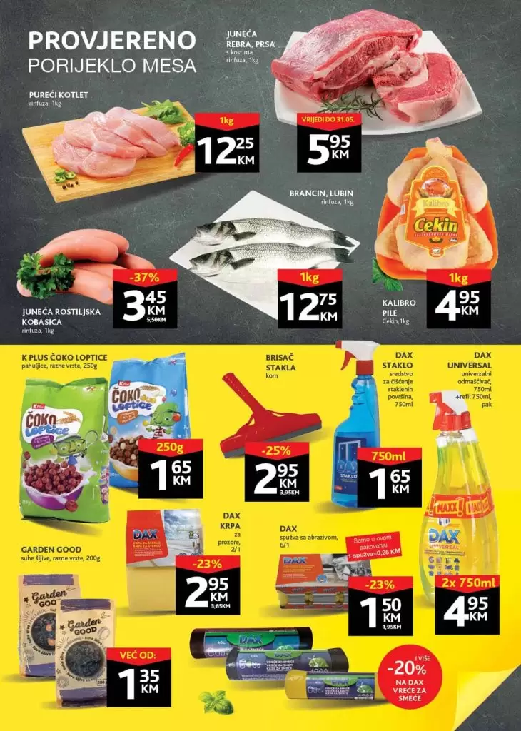 konzum katalog. konzum akcije. snizenje. snizeno. popust.  piletina