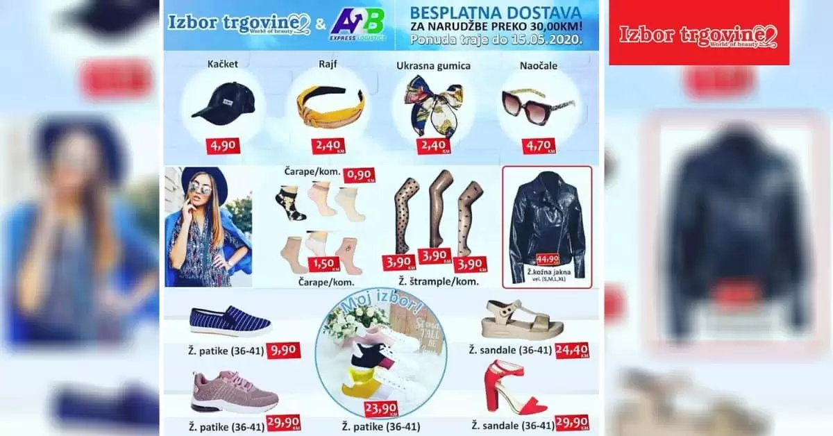 Izbor trgovine akcijski katalog. snizenje. akcija.