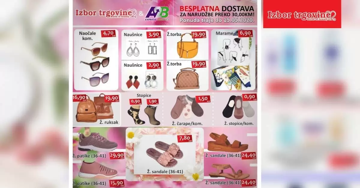 izbor trgovine akcijski katalog. snizenje. akcija. popust.