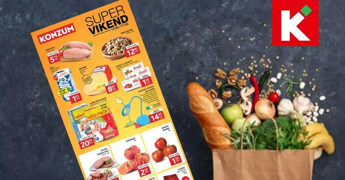 konzum katalog. konzum akcija. konzum snizenje.