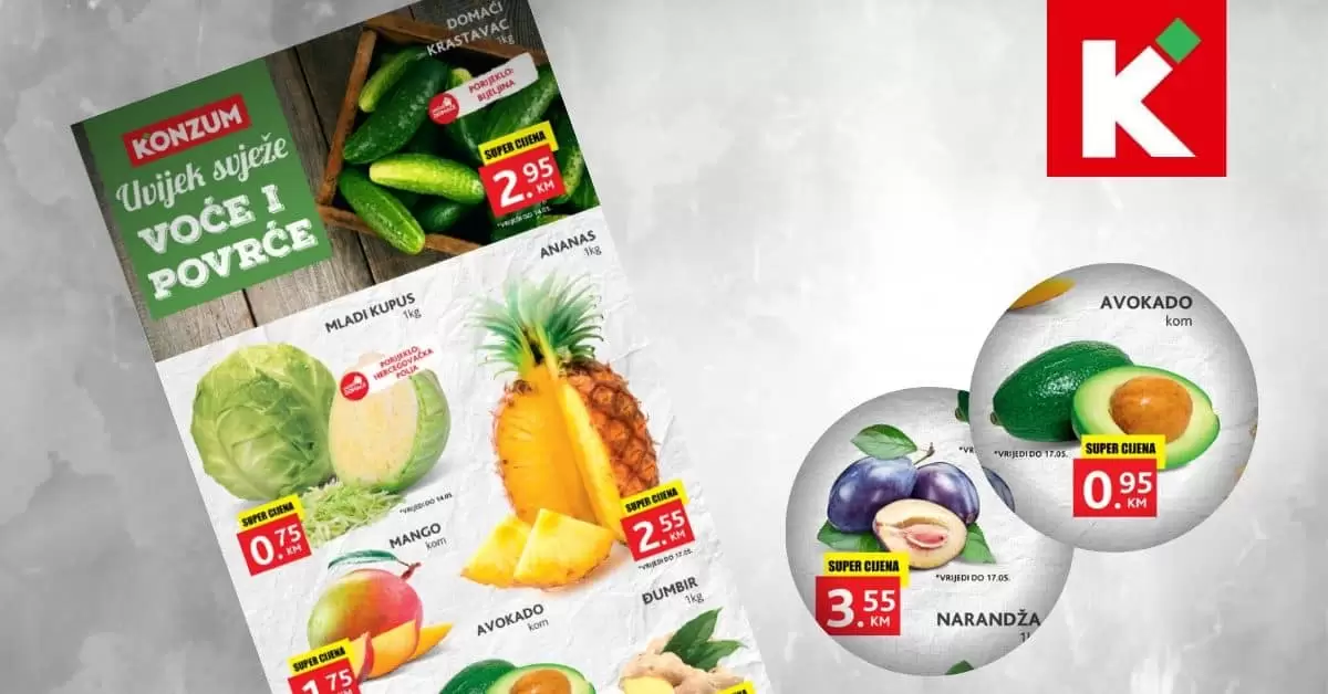 Konzum akcijski katalog. konzum katalog. konzum snizeno.