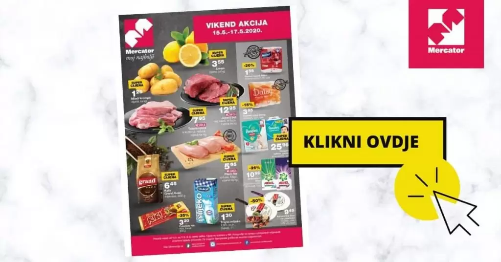 mercator super akcija. snizenje. snzieno. popust.