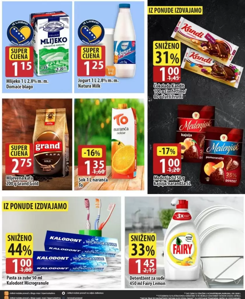 Bingo katalog. bingo akcija. bingo snizenje.