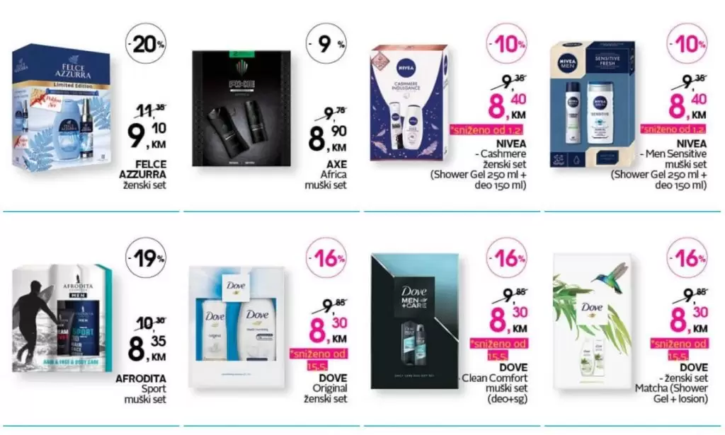 nivea poklon set. poklon za bajram ideje. 