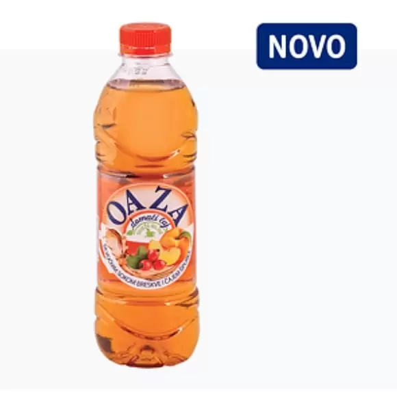 OAZA, ledeni čaj, breskva i šipurak, 500 ml dm