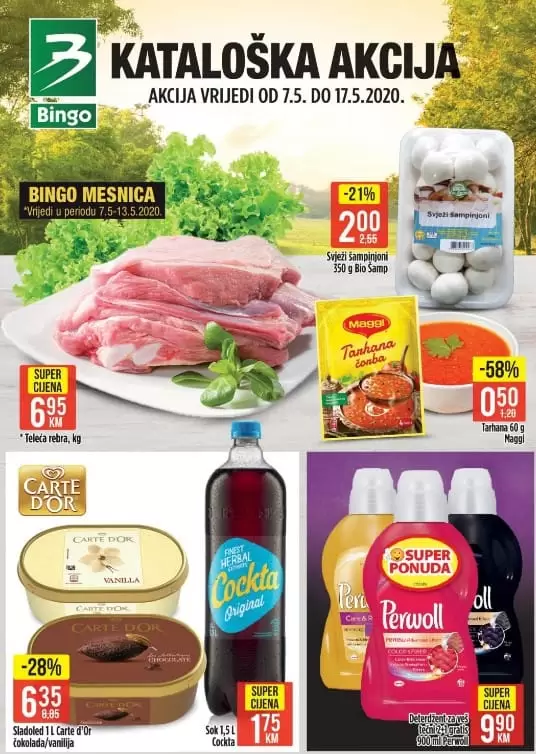 Bingo katalog. bingo snizenje. bingo akcija. popust. katalog. 