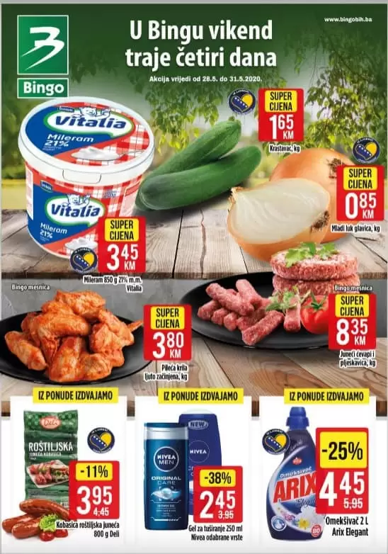 bingo katalog. bingo super akcija. snizenje. snizeno. 