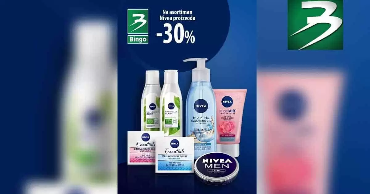 Nivea snizenje. bingo popust. katalog. akcija.