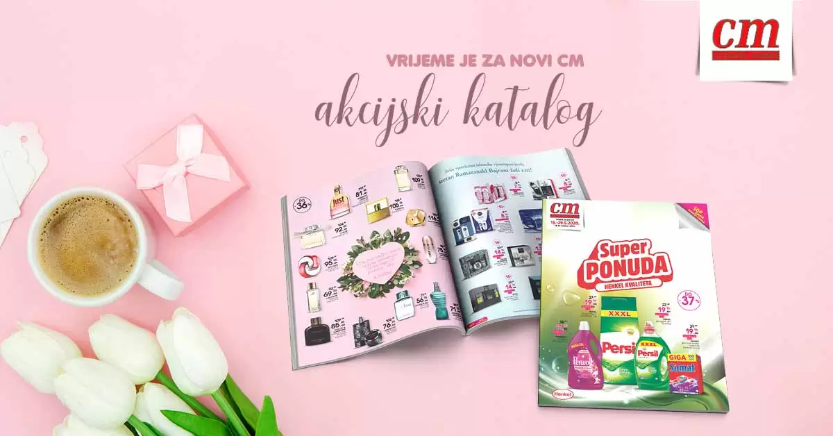 cm akcijski katalog. snizenje. akcija. popust