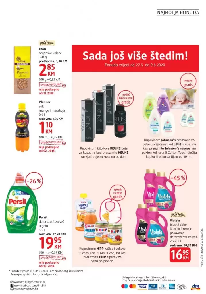 dm Katalog 25.5-9.6.2020. godine dm Bosna i Hercegovina