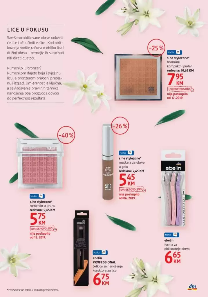 dm snizenje. dm akcijski katalog. popust. akcja. snizeno,