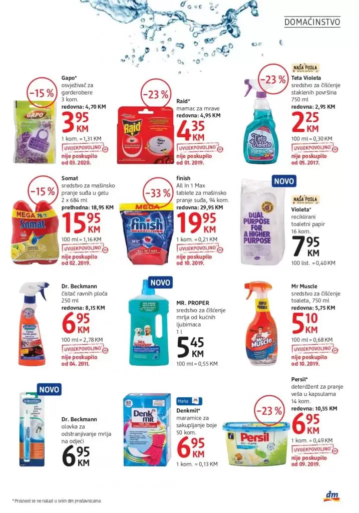 dm snizenje. dm akcijski katalog. popust. akcja. snizeno,