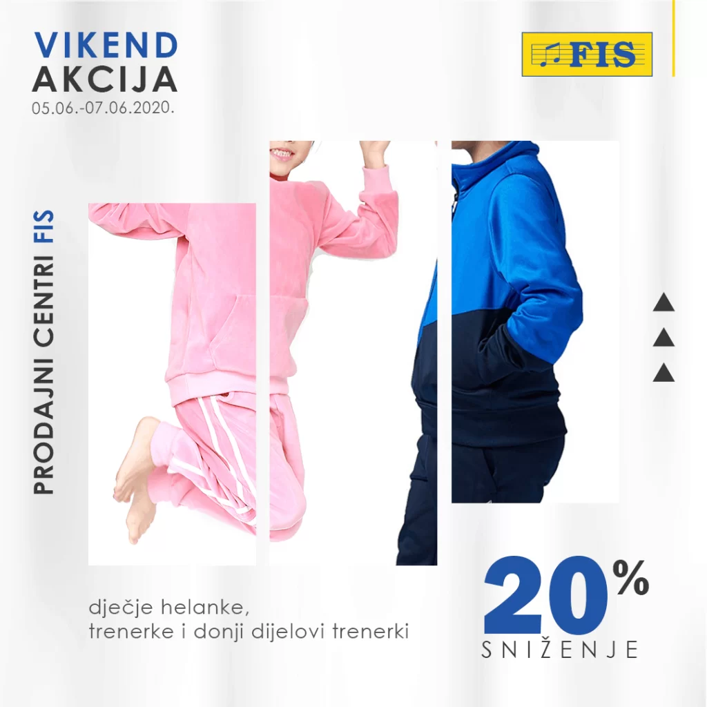 fis vikend akcija. fis katalog. fis trenerka