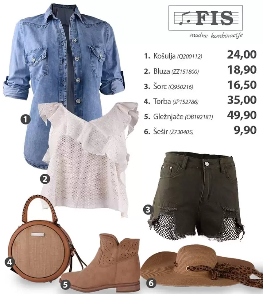 fis super akcija. snizenje odjece.  popusti.