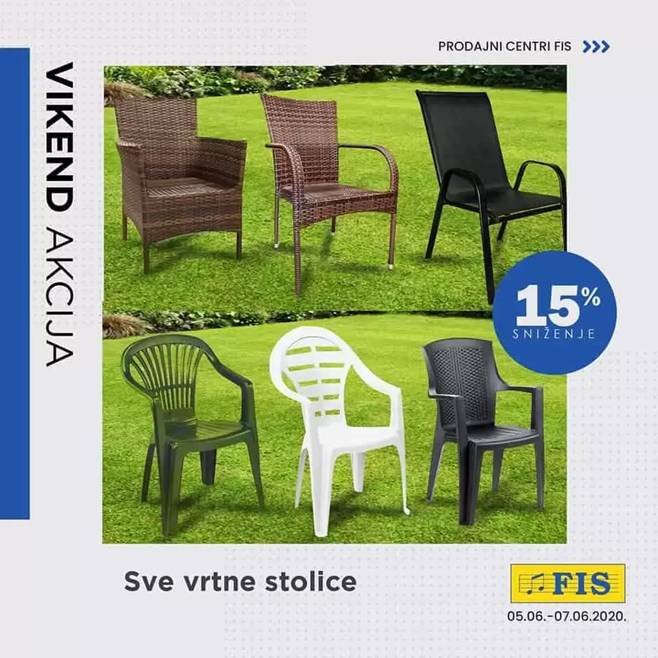 fis vikend akcija. fis katalog. fis bastenski namjestaj