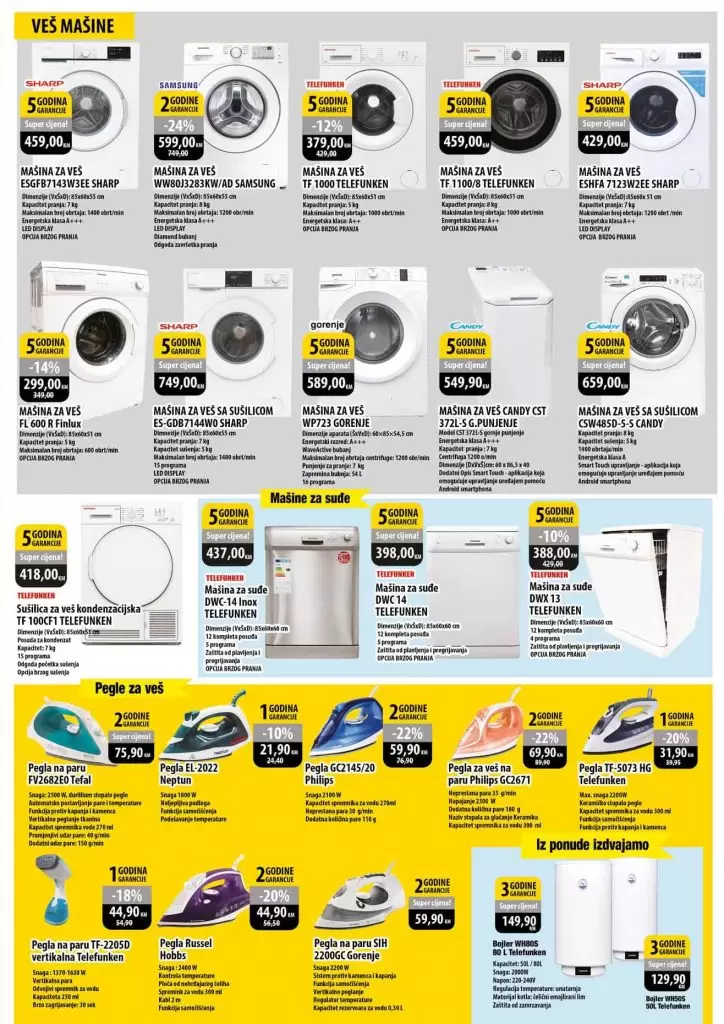 bingo tehnika. bingo katalog. frizider, hladnjak