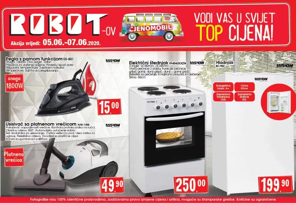 robot akcija. robot katalog. popusti. robot cijene. prehrana. tehnika.