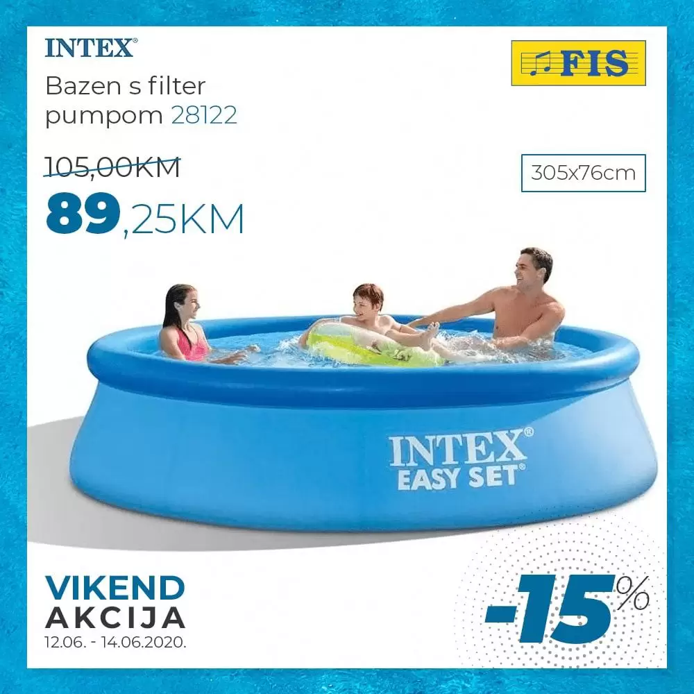 fis snizenje bazeni.  fis akcija